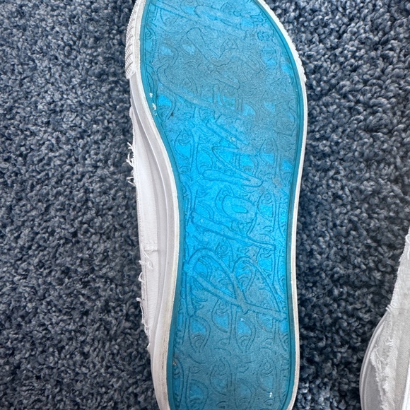 White Blowfish Slip-Ons - Picture 5 of 5